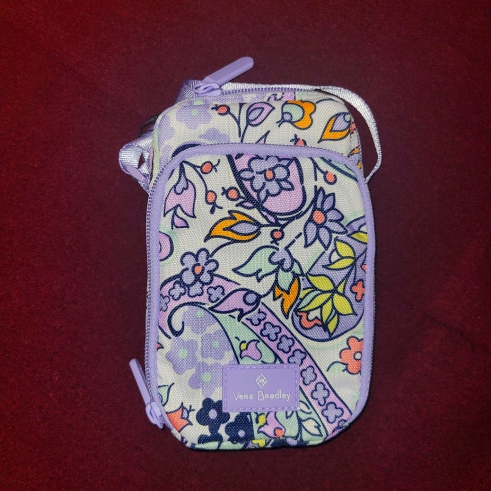 NWT Vera Bradley RFID Cellphone Crossbody bag